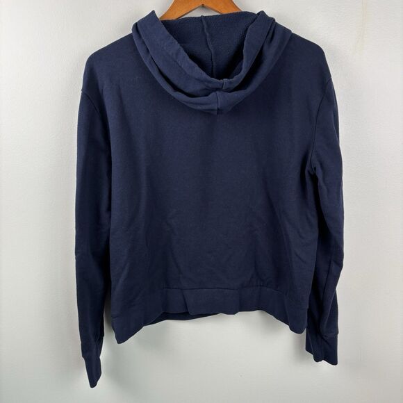 Lot of 2 Aeropostale Womens Hoodies Pullover Size XL Pocket  Navy And Black READ - Picture 6 of 13
